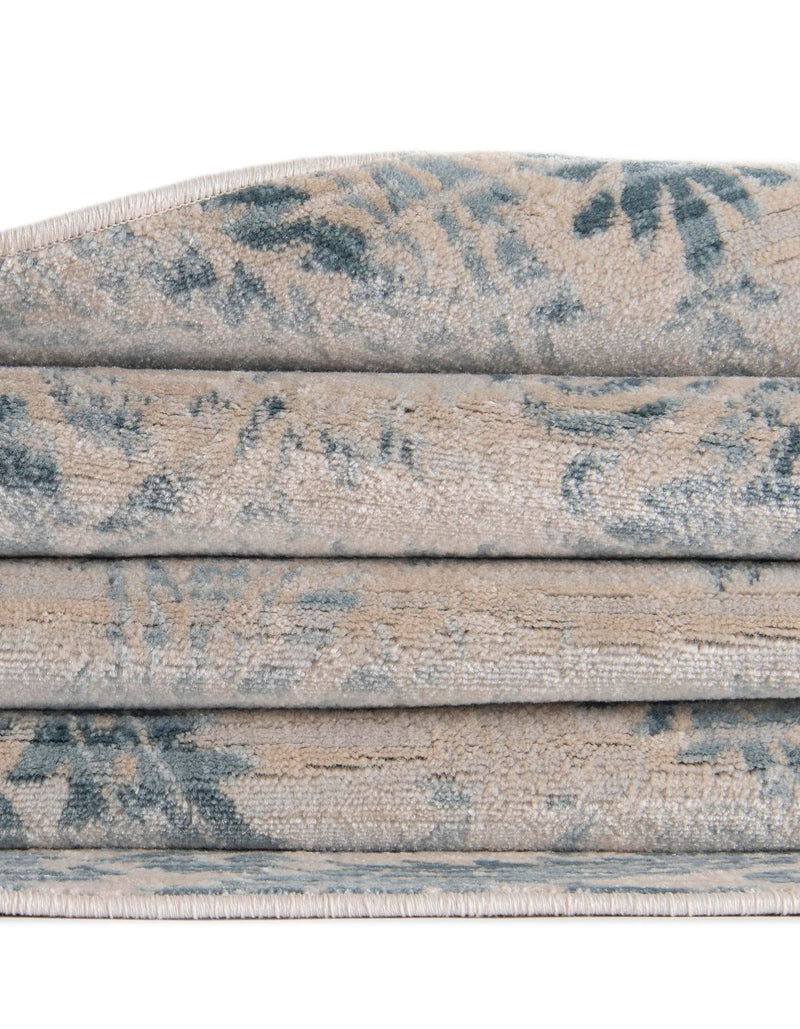 Heritage Retreat Collection Area Rug - Homestead Rectangle Blue lifestyle 26