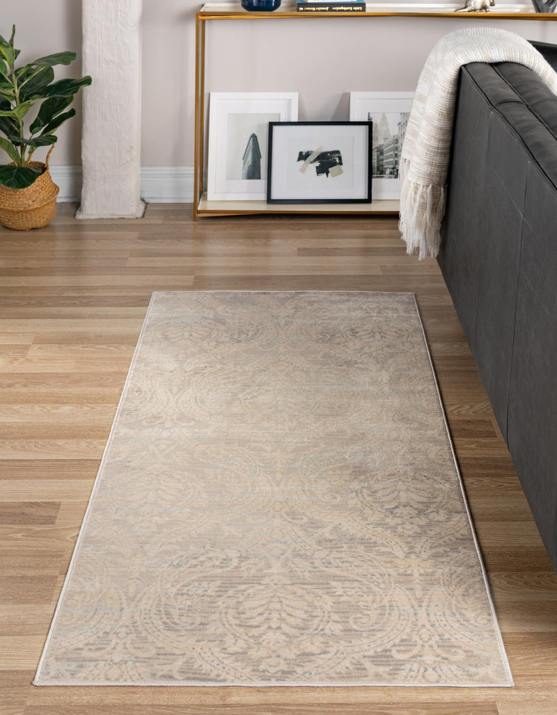 Heritage Retreat Collection Area Rug - Homestead Runner Gray lifestyle 46