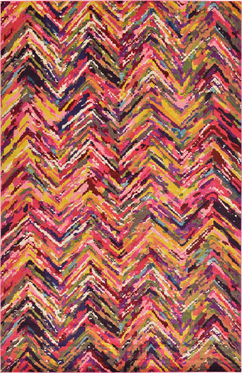 Marrakesh Elegance Collection Area Rug - Taroudant Rectangular Multi lifestyle 11