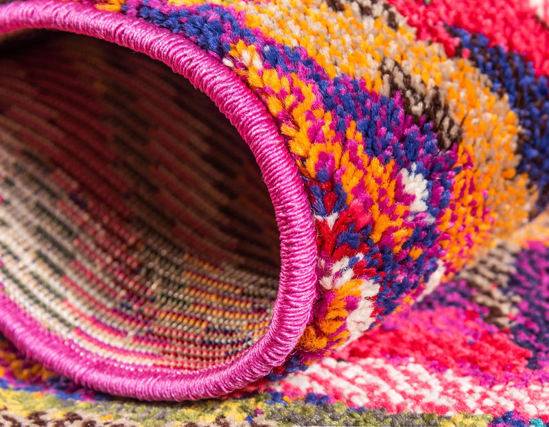 Marrakesh Elegance Collection Area Rug - Taroudant Round Multi lifestyle 26
