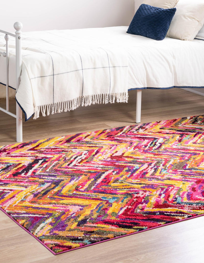 Marrakesh Elegance Collection Area Rug - Taroudant Rectangular Multi lifestyle 16
