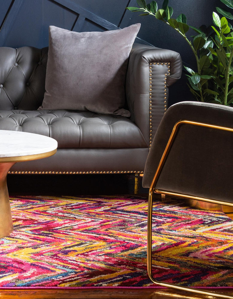 Marrakesh Elegance Collection Area Rug - Taroudant Rectangle Multi lifestyle 4