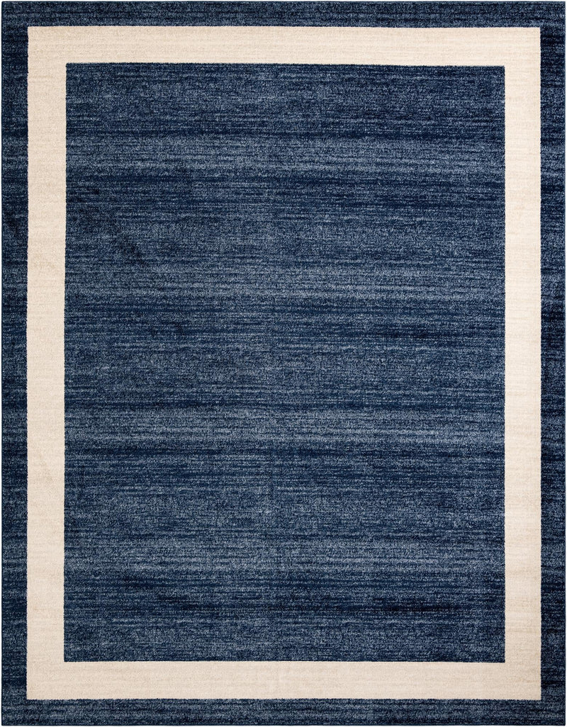 Studio Haven Collection Area Rug - Alcove (Navy Blue) Rectangle Navy Blue Main