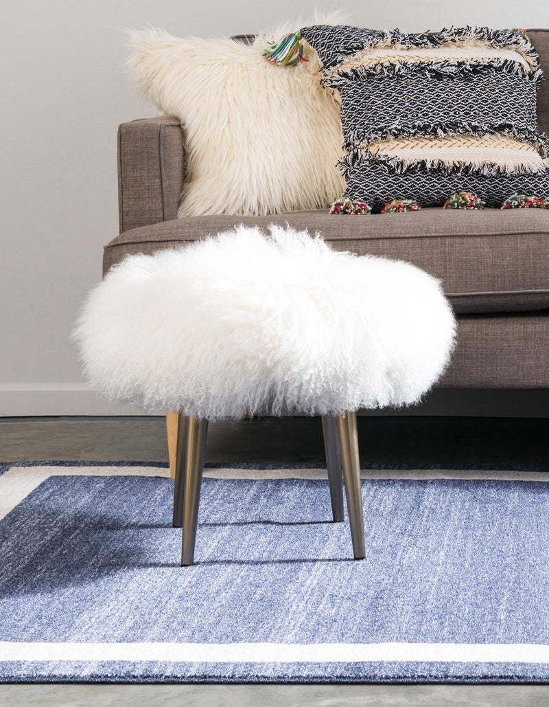 Studio Haven Collection Area Rug - Alcove (Navy Blue) Rectangle Navy Blue lifestyle 6