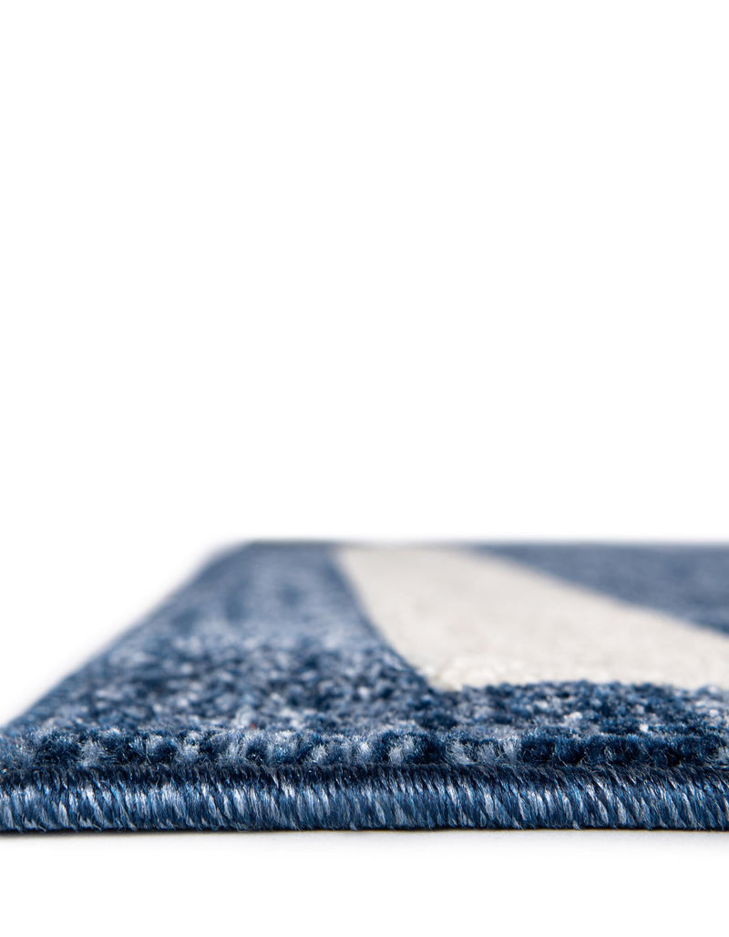 Studio Haven Collection Area Rug - Alcove (Navy Blue) Rectangle Navy Blue lifestyle 9