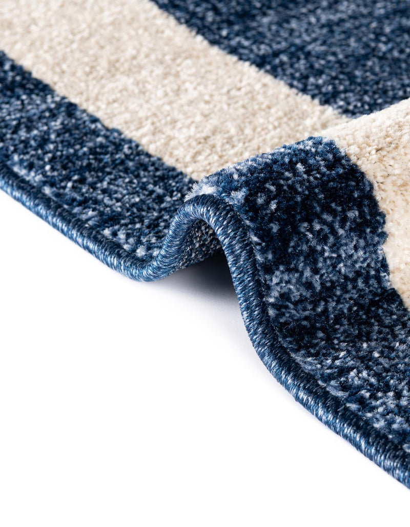 Studio Haven Collection Area Rug - Alcove (Navy Blue) Rectangle Navy Blue lifestyle 12