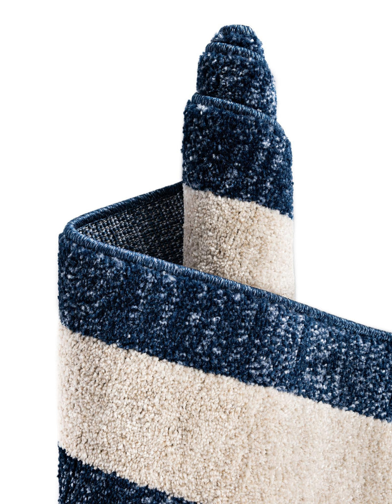 Studio Haven Collection Area Rug - Alcove (Navy Blue) Rectangle Navy Blue lifestyle 13
