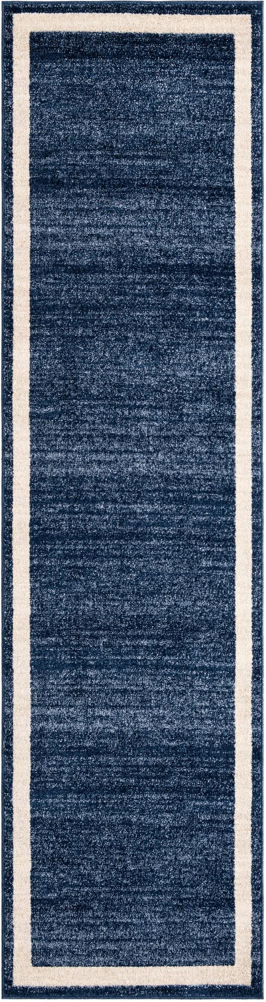 Studio Haven Collection Area Rug - Alcove (Navy Blue) Runner Navy Blue lifestyle 22