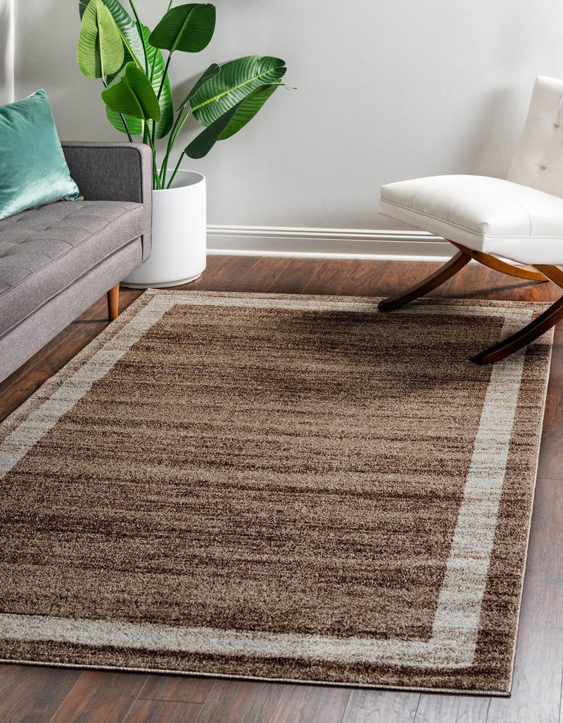 Studio Haven Collection Area Rug - Alcove (Light Brown) Rectangle Light Brown lifestyle 2