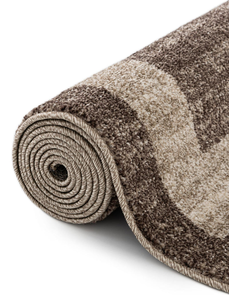 Studio Haven Collection Area Rug - Alcove (Light Brown) Rectangle Light Brown lifestyle 12