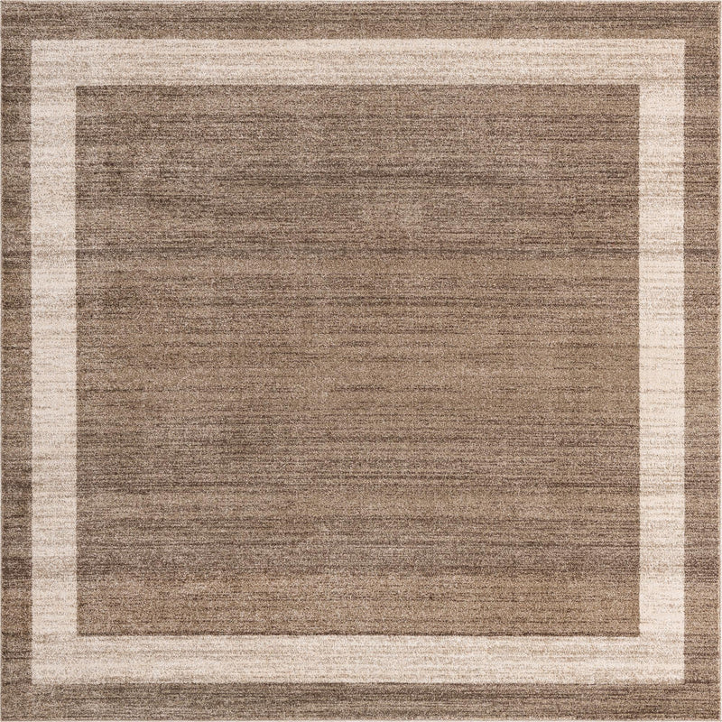 Studio Haven Collection Area Rug - Alcove (Light Brown) Square Light Brown lifestyle 16