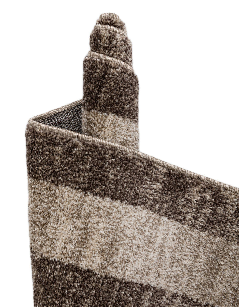 Studio Haven Collection Area Rug - Alcove (Light Brown) Round Light Brown lifestyle 44