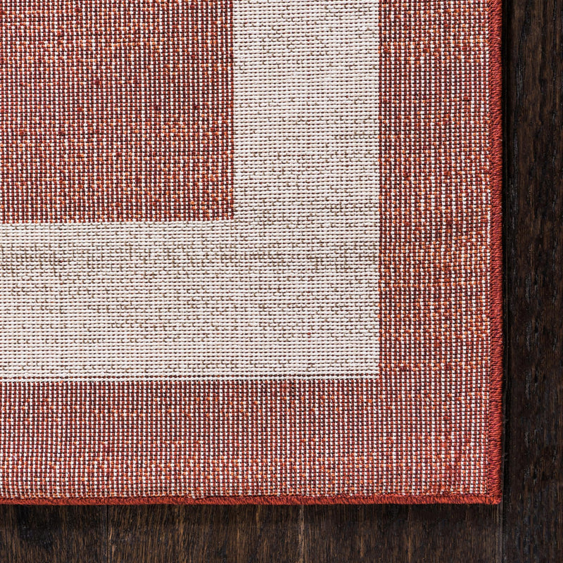 Studio Haven Collection Area Rug - Alcove (Terracotta) Rectangle Terracotta lifestyle 10