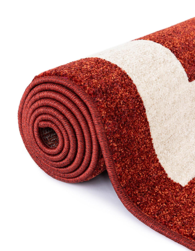 Studio Haven Collection Area Rug - Alcove (Terracotta) Rectangle Terracotta lifestyle 13