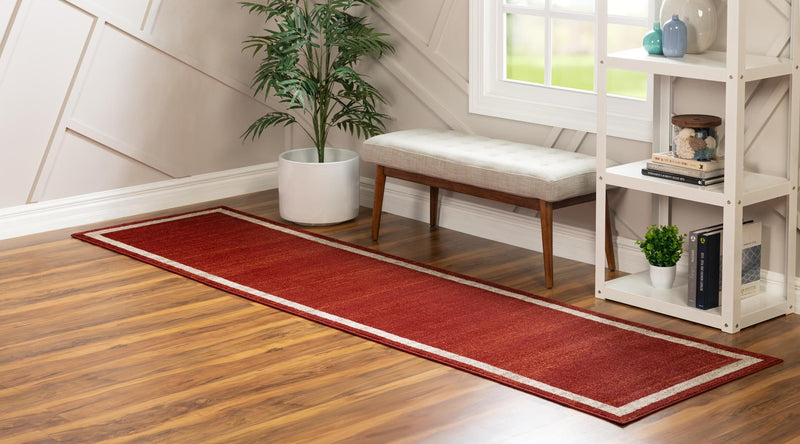 Studio Haven Collection Area Rug - Alcove (Terracotta) Runner Terracotta lifestyle 22