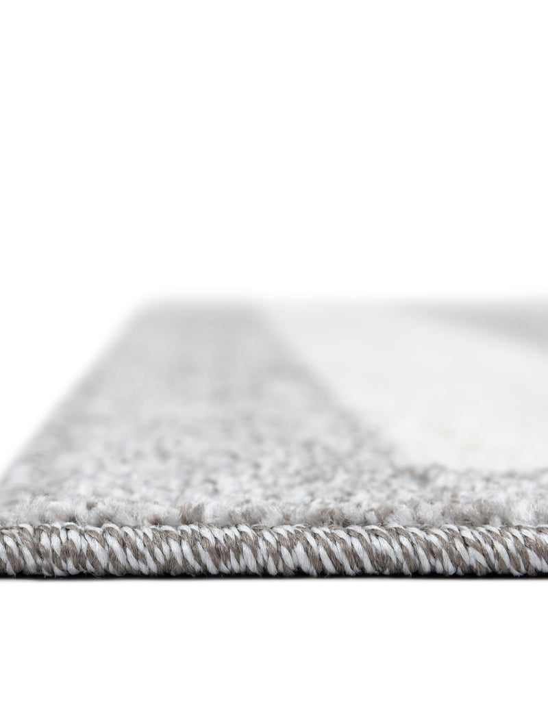 Studio Haven Collection Area Rug - Alcove (Gray) Rectangle Gray lifestyle 7