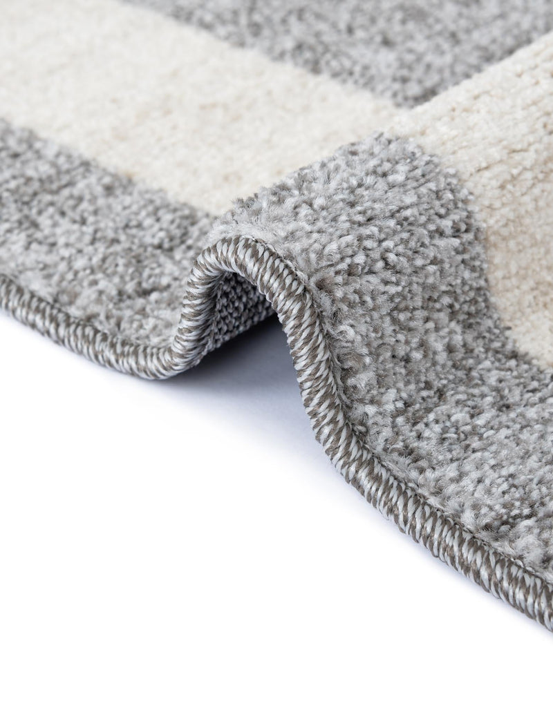 Studio Haven Collection Area Rug - Alcove (Gray) Rectangle Gray lifestyle 10