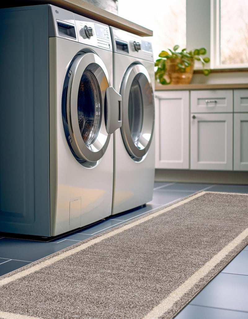 Studio Haven Collection Area Rug - Alcove (Gray) Runner Gray lifestyle 25