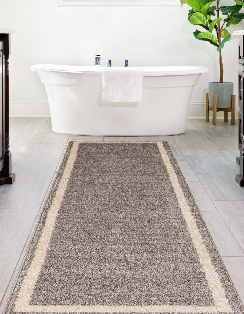 Studio Haven Collection Area Rug - Alcove (Gray) Runner Gray lifestyle 42