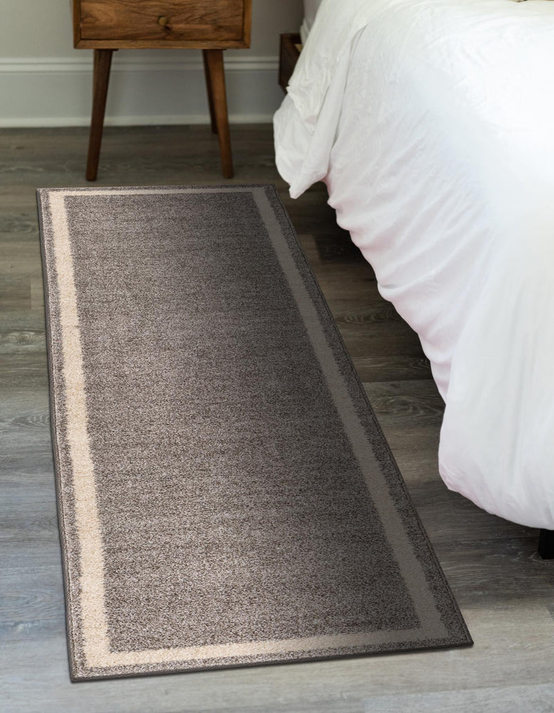 Studio Haven Collection Area Rug - Alcove (Gray) Runner Gray lifestyle 45