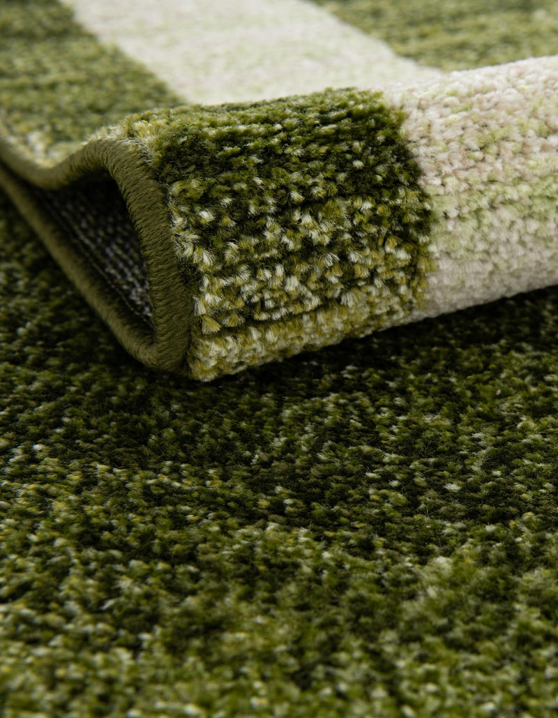 Studio Haven Collection Area Rug - Alcove (Green) Rectangle Green lifestyle 6