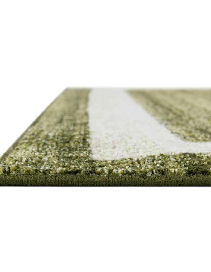Studio Haven Collection Area Rug - Alcove (Green) Rectangle Green lifestyle 7