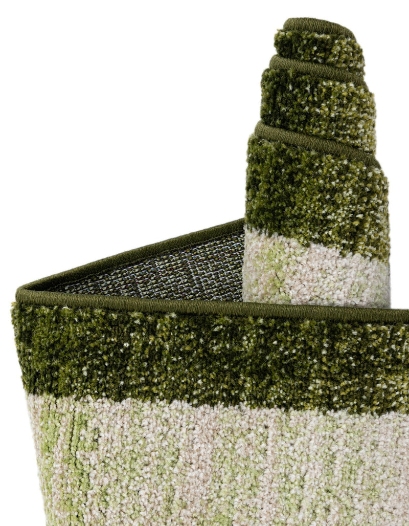 Studio Haven Collection Area Rug - Alcove (Green) Rectangle Green lifestyle 11