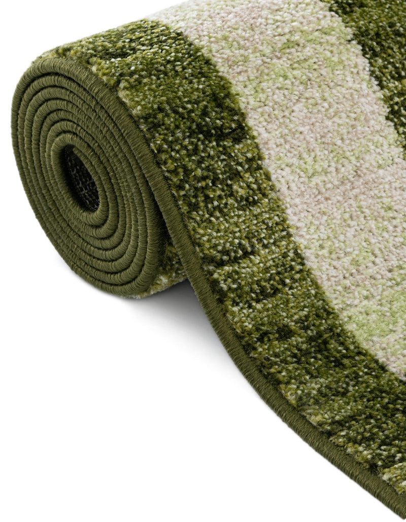 Studio Haven Collection Area Rug - Alcove (Green) Rectangle Green lifestyle 12