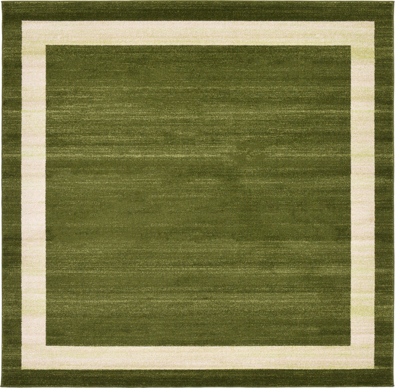 Studio Haven Collection Area Rug - Alcove (Green) Square Green lifestyle 18