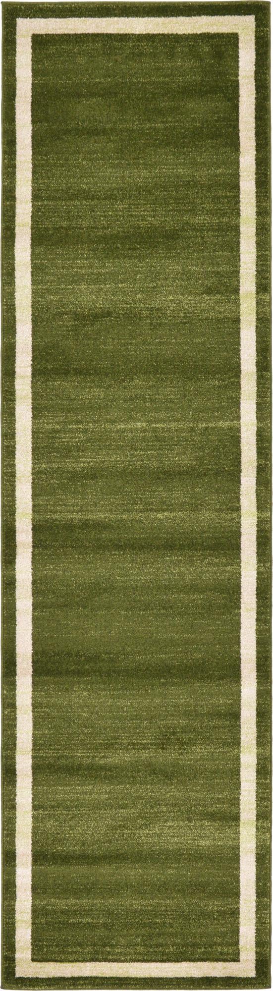 Studio Haven Collection Area Rug - Alcove (Green) Runner Green lifestyle 20