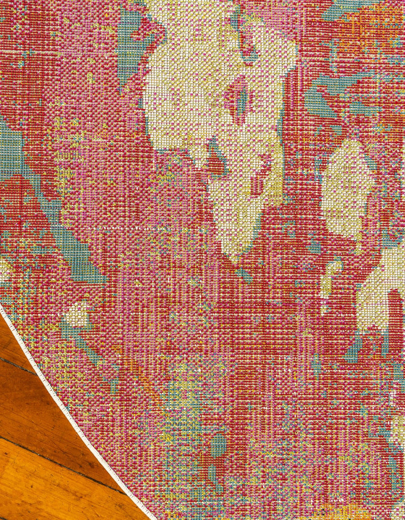 Venetian Elegance Collection Area Rug - SanMarco Round Multi lifestyle 27