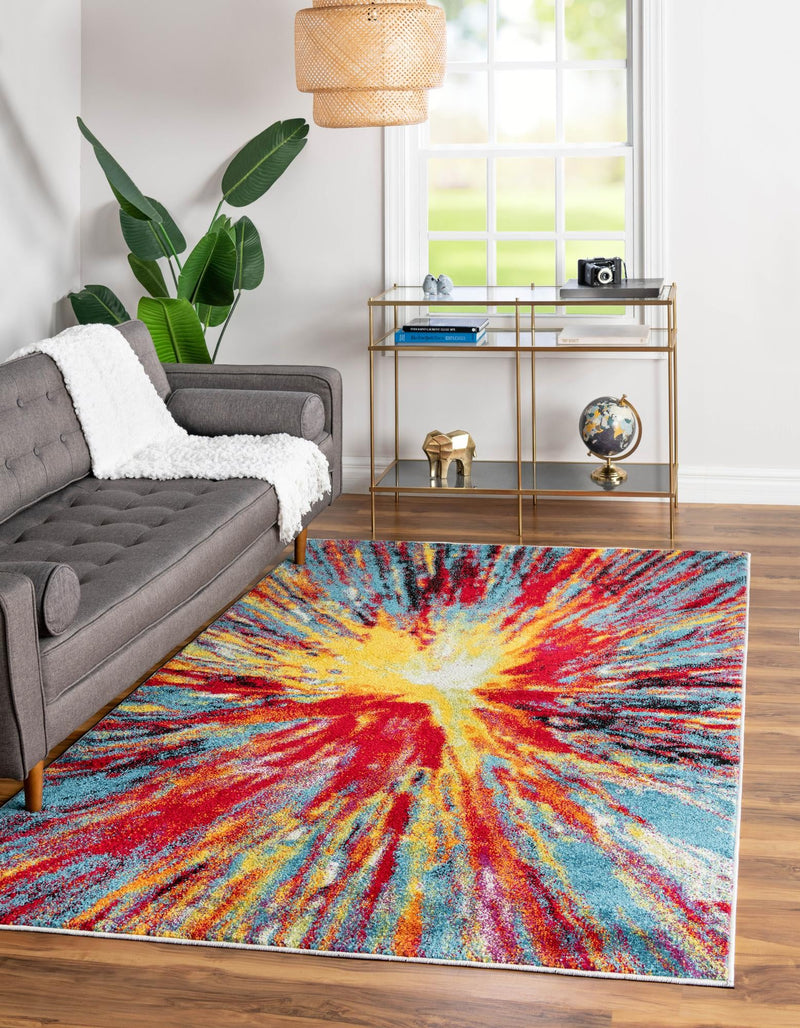 Venetian Elegance Collection Area Rug - Pellestrina Rectangle Multi lifestyle 2