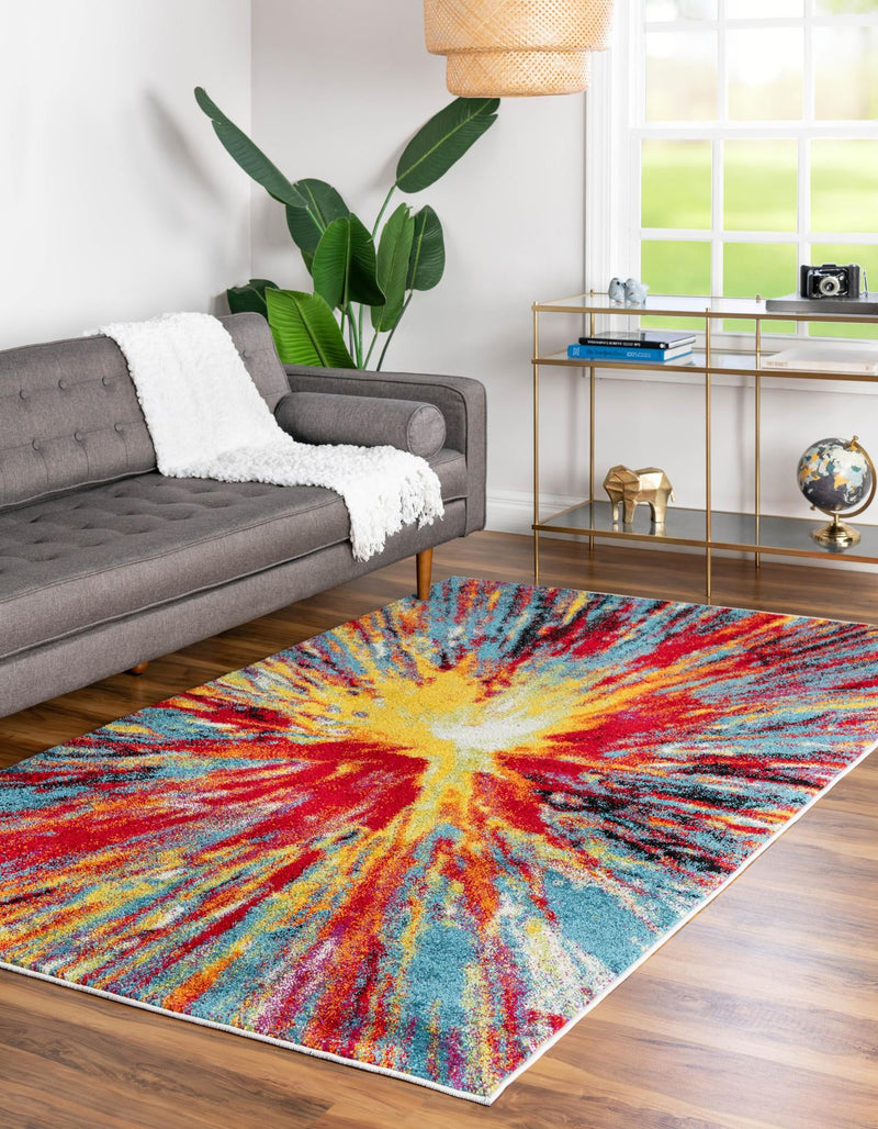 Venetian Elegance Collection Area Rug - Pellestrina Rectangle Multi lifestyle 3