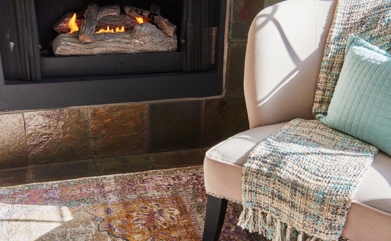 Serenade Oasis Collection Area Rug - Mirage Rectangle Beige lifestyle 11