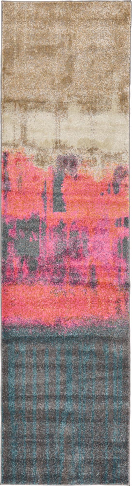 Serenade Oasis Collection Area Rug - Solace Runner Pink lifestyle 12