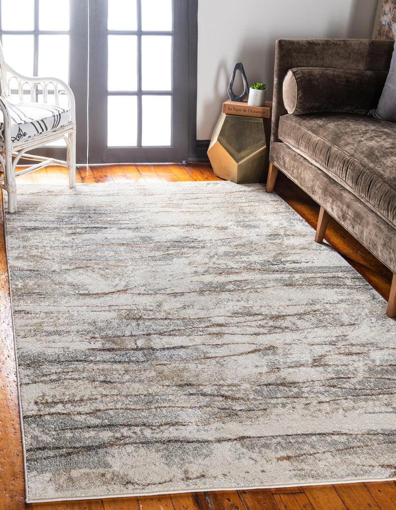 Serenade Oasis Collection Area Rug - Nirvana Rectangle Beige lifestyle 2