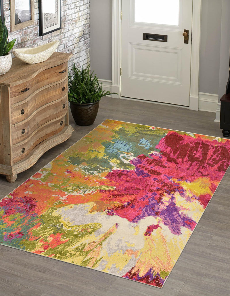 Marrakesh Elegance Collection Area Rug - Palais Rectangular Multi lifestyle 26