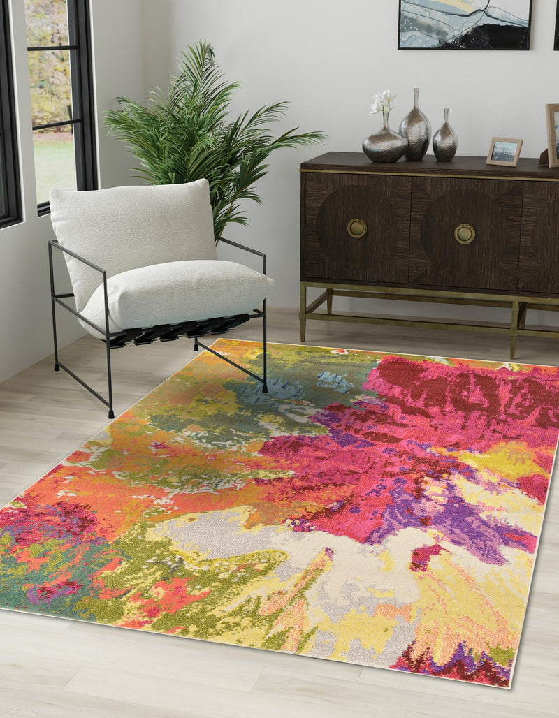 Marrakesh Elegance Collection Area Rug - Palais Rectangular Multi lifestyle 40