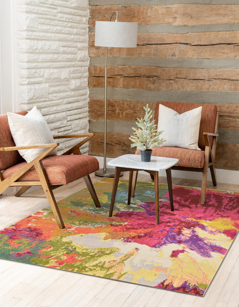 Marrakesh Elegance Collection Area Rug - Palais Rectangular Multi lifestyle 44