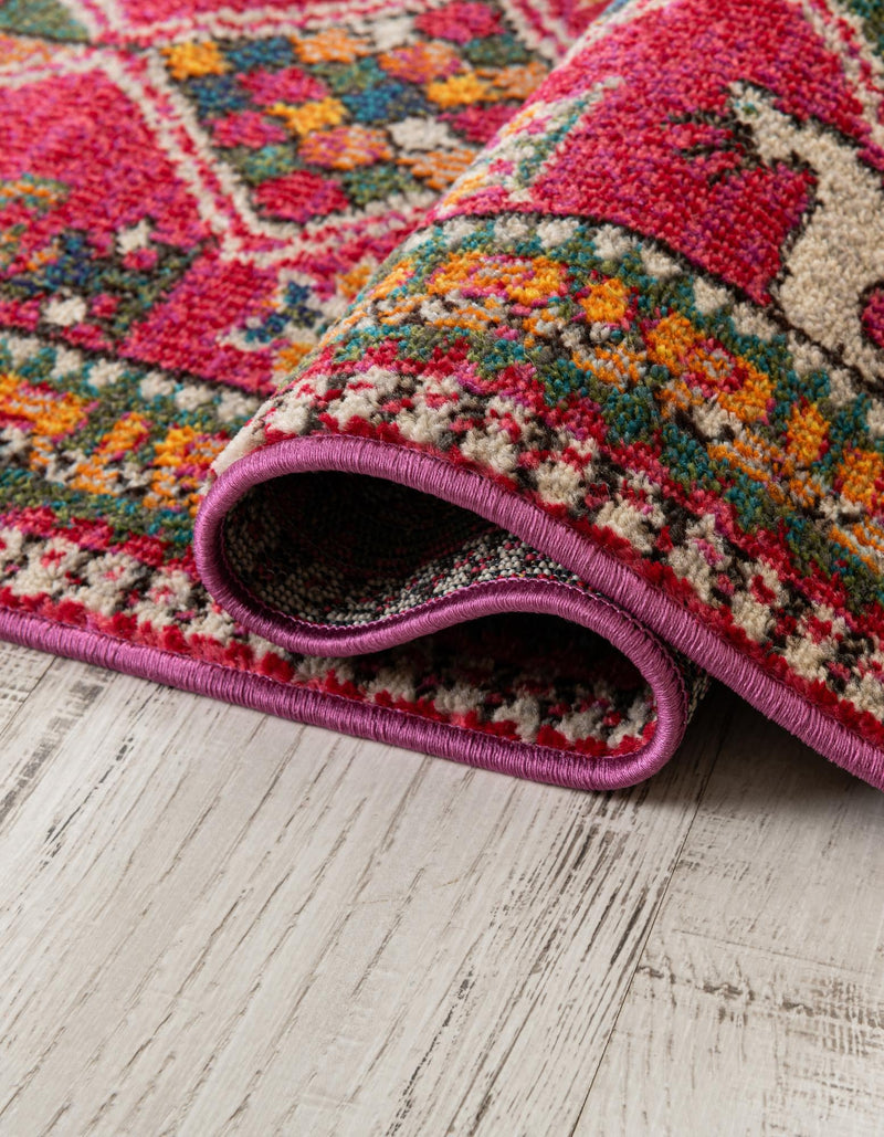 Sedona Vista Collection Area Rug - Nolina Rectangle Pink lifestyle 5