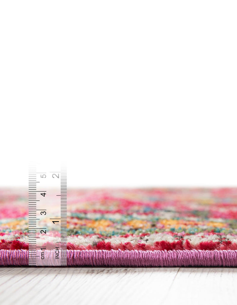 Sedona Vista Collection Area Rug - Nolina Rectangle Pink lifestyle 6