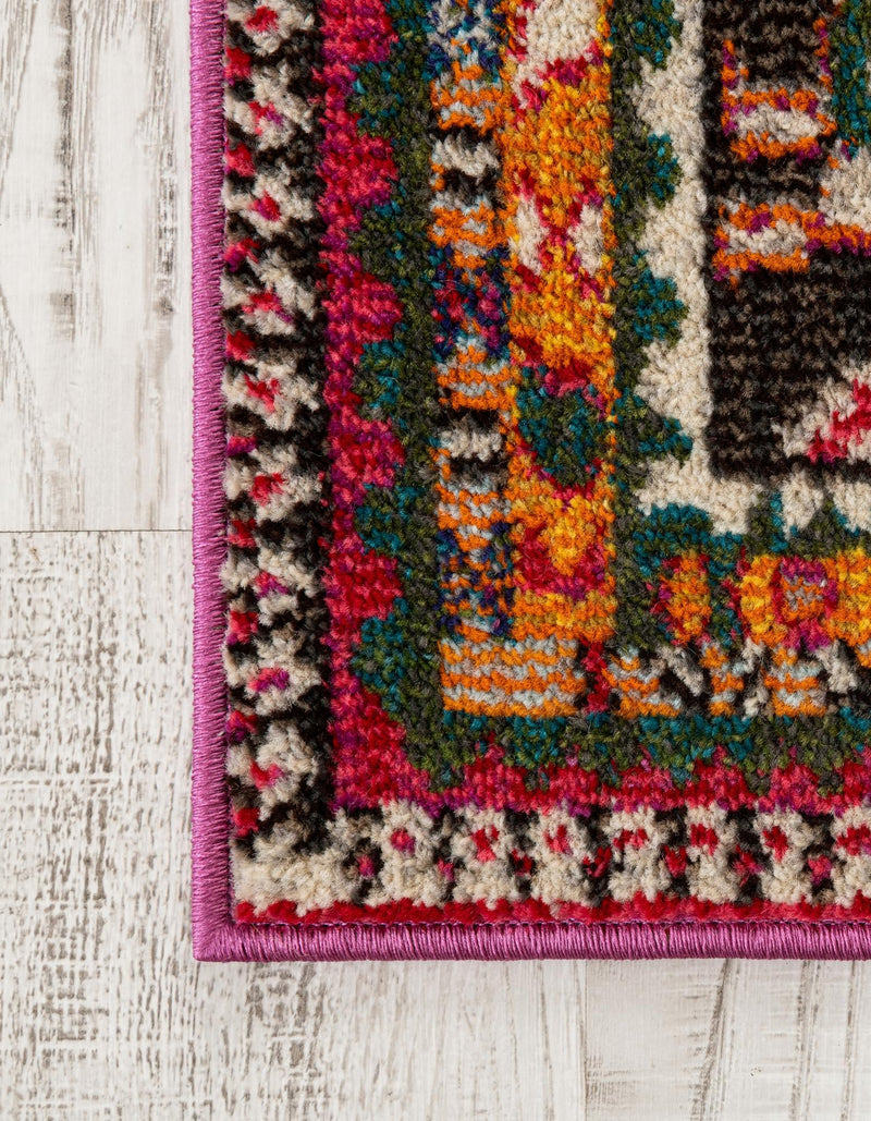 Sedona Vista Collection Area Rug - Nolina Rectangle Pink lifestyle 7