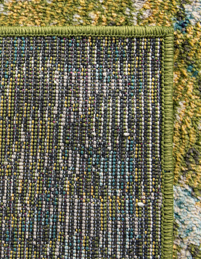 Sevilla Splendor Collection Area Rug - Alcazar Rectangle Green lifestyle 53