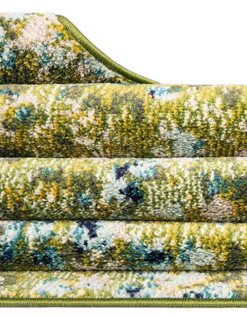 Sevilla Splendor Collection Area Rug - Alcazar Rectangle Green lifestyle 66