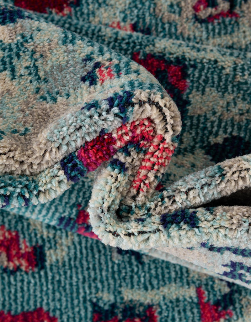Sevilla Splendor Collection Area Rug - Alcazar Rectangle Blue lifestyle 46