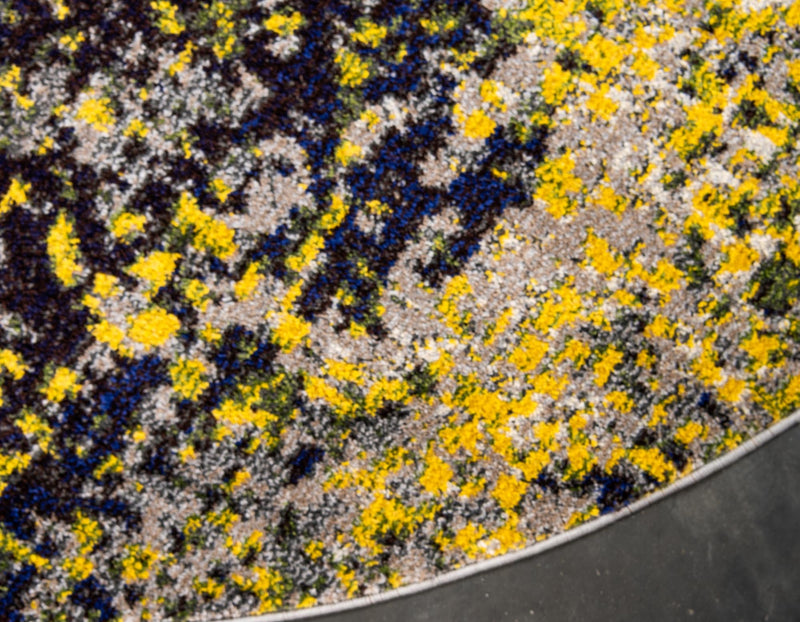 Marrakesh Elegance Collection Area Rug - Sefrou Round Multi lifestyle 35