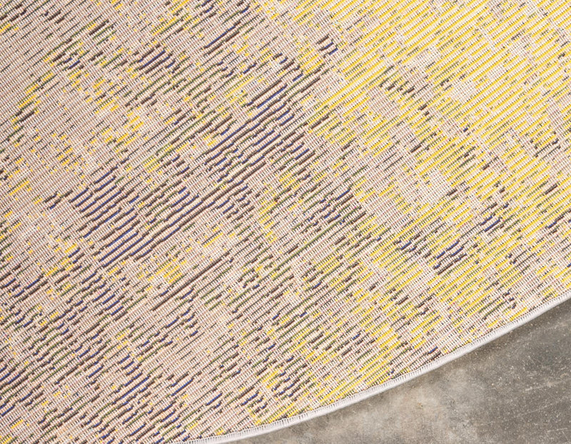 Marrakesh Elegance Collection Area Rug - Sefrou Round Multi lifestyle 38