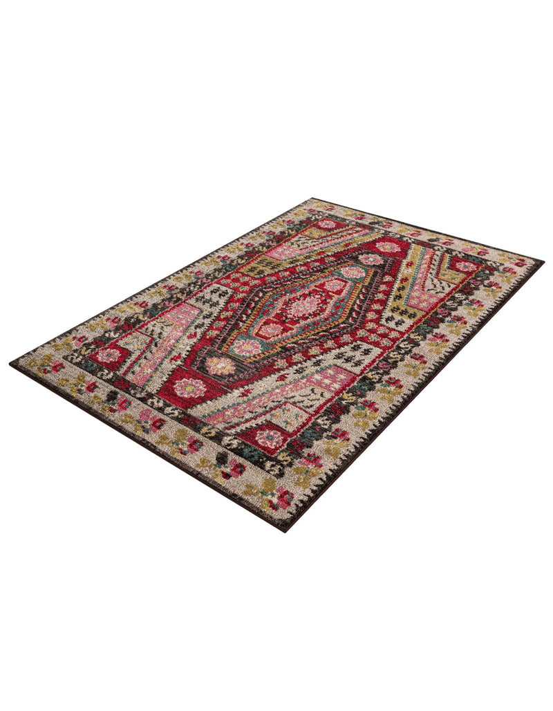 Sedona Vista Collection Area Rug - Anasazi Rectangle Multi lifestyle 6