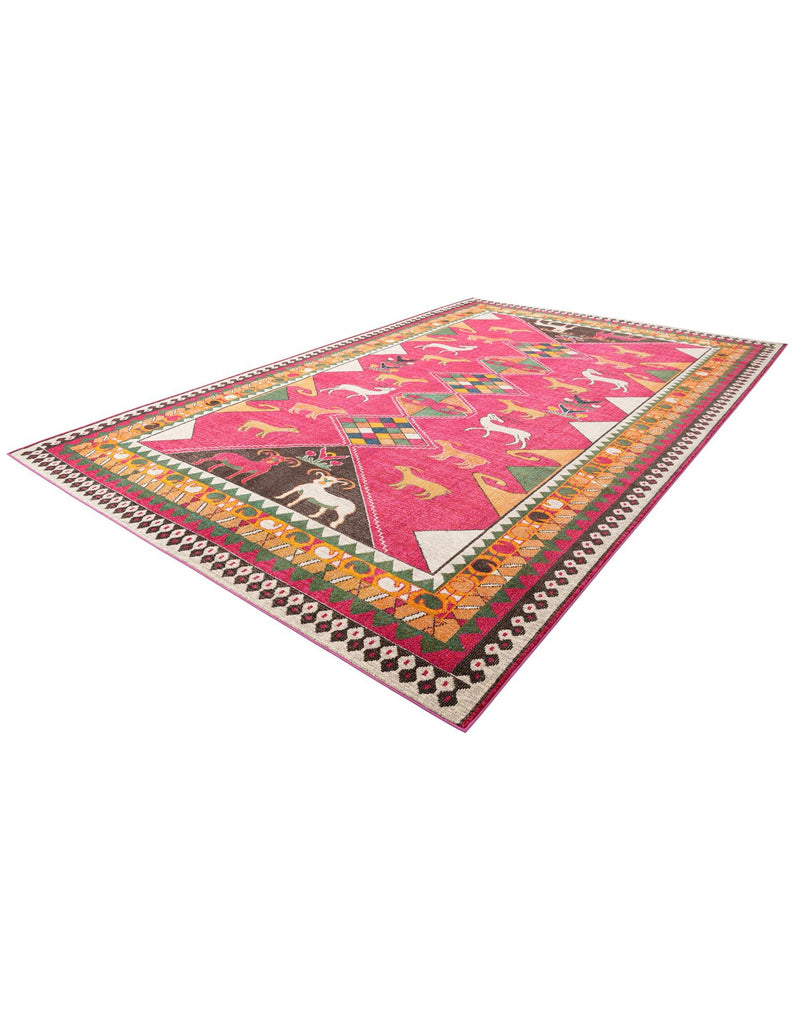 Sedona Vista Collection Area Rug - Nolina Rectangle Pink lifestyle 3