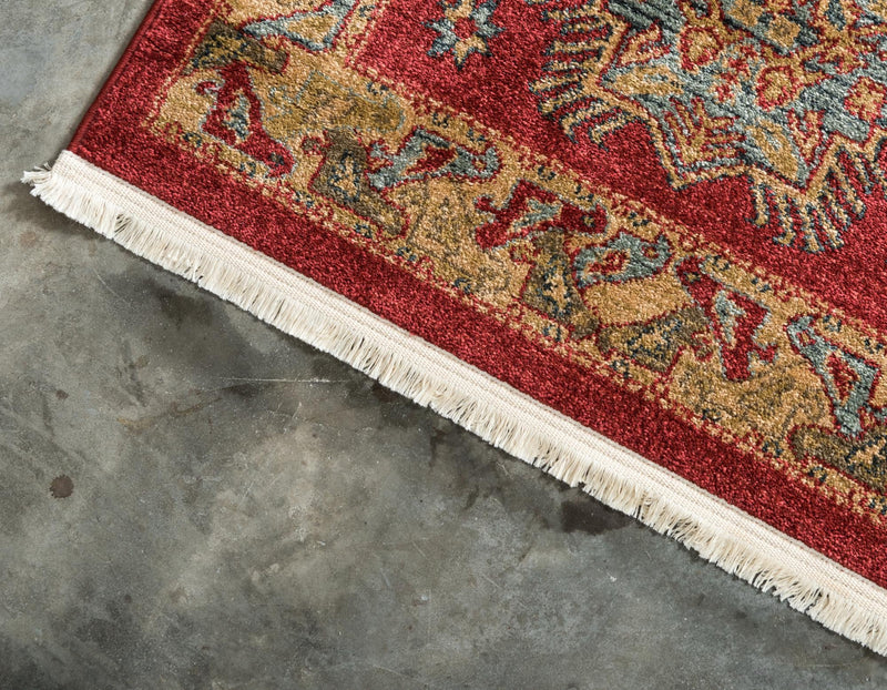 Persian Elegance Collection Area Rug - Shiraz Runner Red lifestyle 14